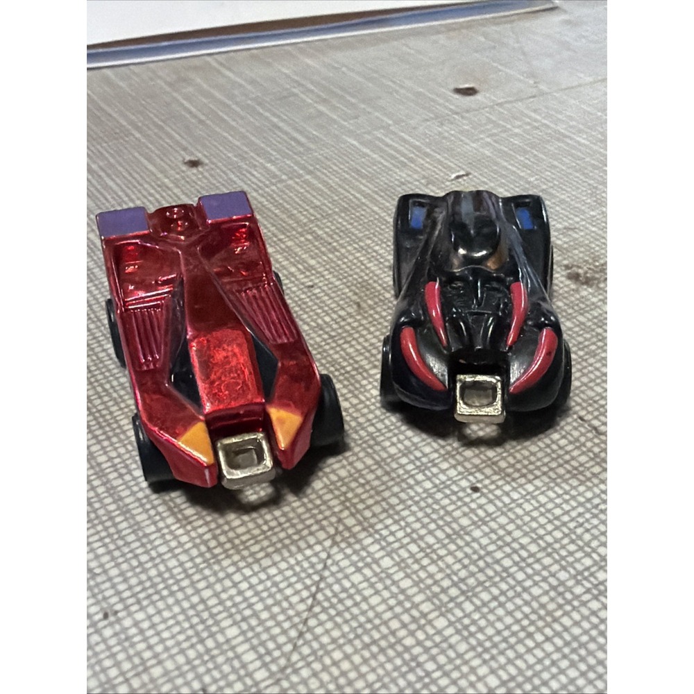 Vintage Hot Wheels 2 Car Lot Micro Planet Racing Miniature Race Team